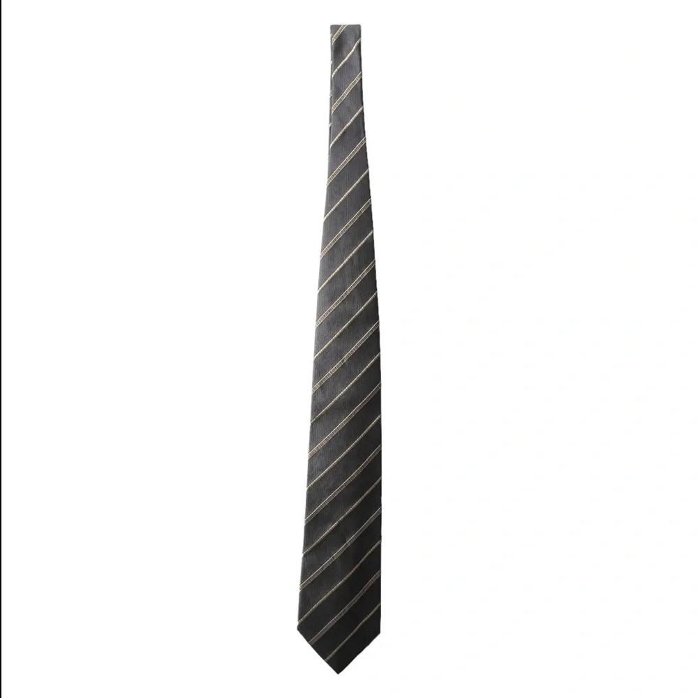 Burberry Nova Check Diagonal Repetition Silk Necktie_4
